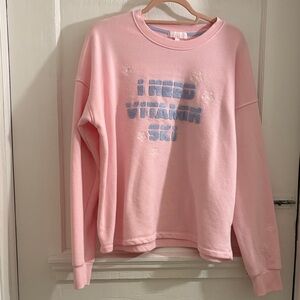 P.J. Salvage Pink Sweatshirt